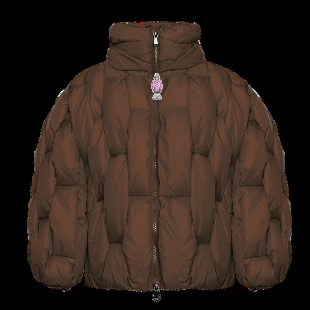 CRISTIAN ZERO TRE - GLACIER PUFFER – Bronze Weave - LARGE